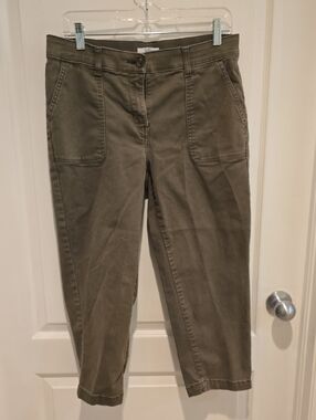 Croft & Barrow Olive Utility Pants